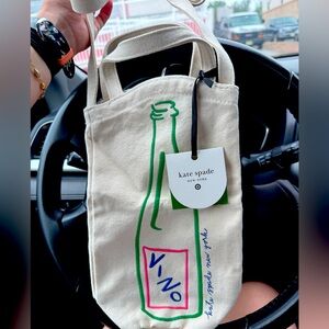 Kate Spade ♠️ target 🎯 Canvas Wine Tote